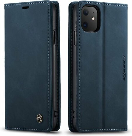 iPhone 11 Navy Blue - Book Case