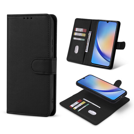 Samsung A14 5G - Zwart - 2 in 1 Book Case