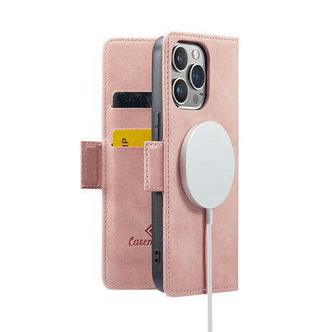 iPhone 15 Pro Pale Pink - MagSafe Book Case
