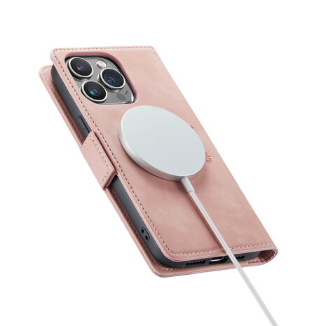 iPhone 15 Pro Pale Pink - MagSafe Book Case