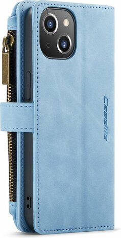 iPhone 13 Mini Sky Blue - Book Case met Rits