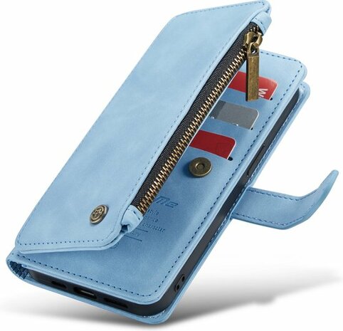 iPhone 13 Mini Sky Blue - Book Case met Rits