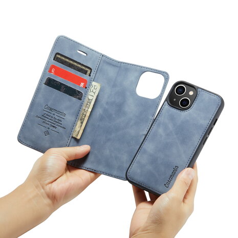 iPhone 13 Mini Shadow Gray - 2 in 1 Book Case