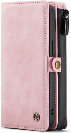 iPhone 13 Mini Pale Pink - 2 in 1 Extra Vakken Book Case