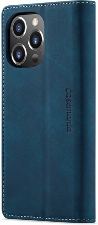iPhone 12 Pro Max Navy Blue - Book Case