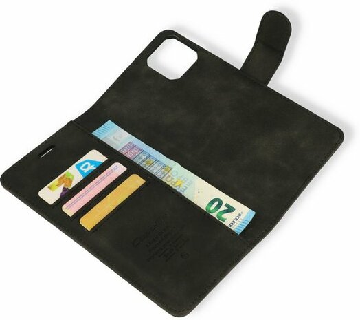 Samsung A21S Charcoal Gray - 2 in 1 Book Case
