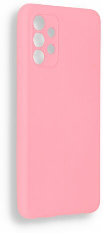 Samsung A32 5G - Siliconen Back Cover - Roze