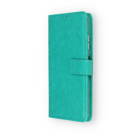 Nokia G22 - Book Case &amp; Glas - Turquoise