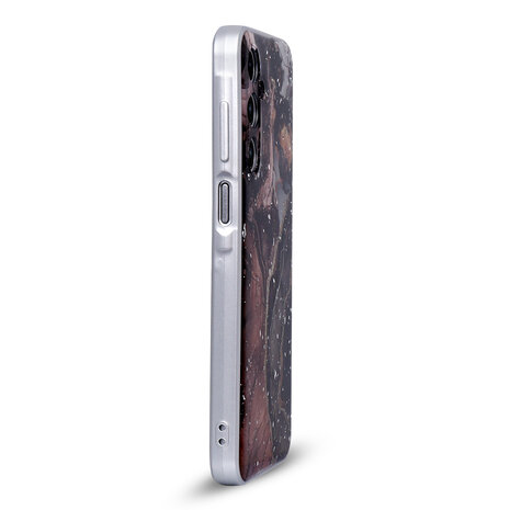 Samsung A16 - Marmer Back Cover - Zwart