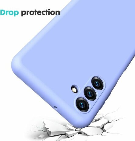 Samsung M23 - Siliconen Back Cover - Paars