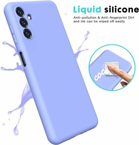 Samsung M23 - Siliconen Back Cover - Paars