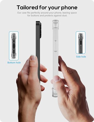 iPhone 15 Plus - Anti Shock &amp; 2x Full Glas - Transparant