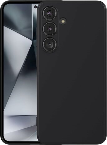 Samsung S25 - TPU Back Cover &amp; 2x Glas - Zwart