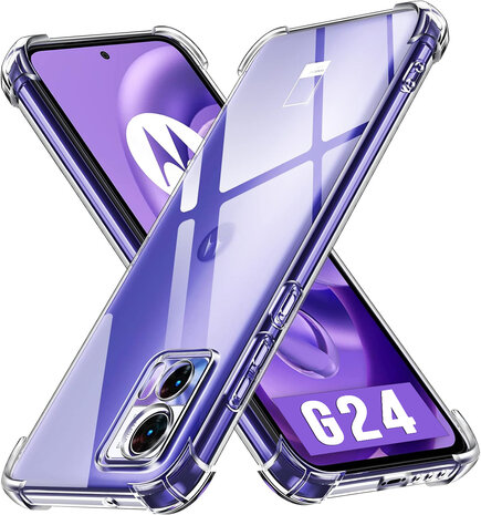 Moto G24 - Anti Shock - Transparant