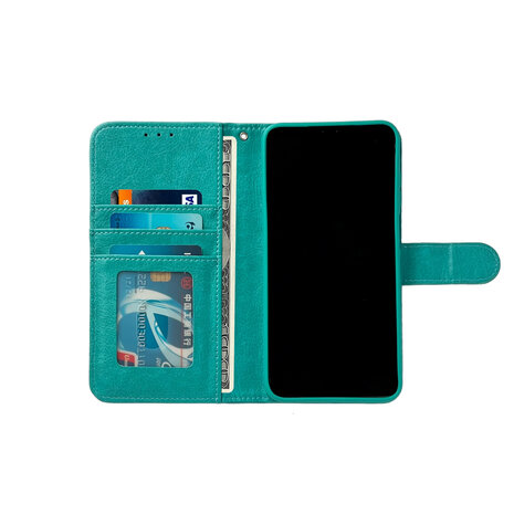 iPhone 16 - Book Case - Turquoise