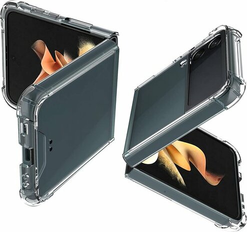 Samsung Flip 3 - Anti Shock - Transparant