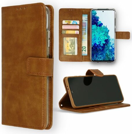 Nokia G60 5G  - Book Case - Bruin