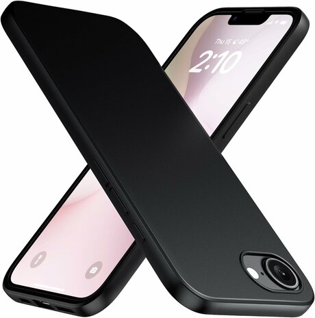 iPhone 16e - Zwart - TPU Back Cover