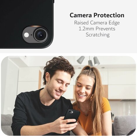 iPhone 16e - Zwart - TPU Back Cover