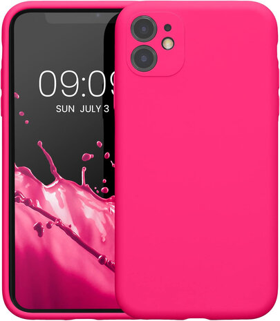 iPhone 11 - Liquid Back Cover - Roze