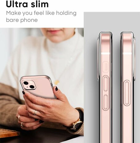 iPhone 15 - Siliconen Back Cover - Transparant