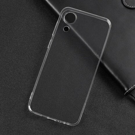 Samsung A03 Core - Siliconen Back Cover - Transparant
