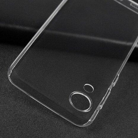 Samsung A03 Core - Siliconen Back Cover - Transparant