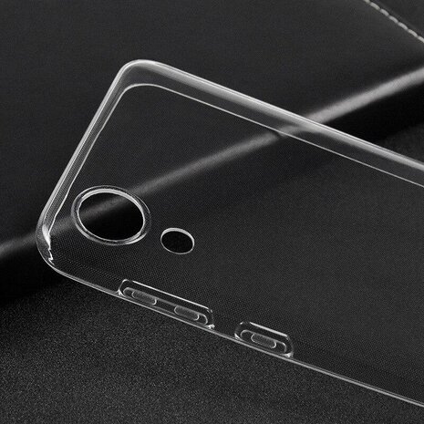 Samsung A03 Core - Siliconen Back Cover - Transparant