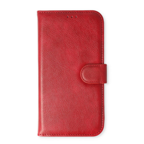 iPhone 13 Pro Max Rood - 2 in 1 HQ Book Case met Extra Vakken