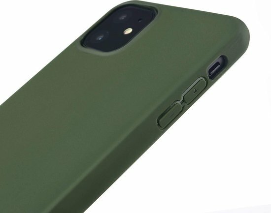 iPhone 11 - Siliconen Back Cover - Groen