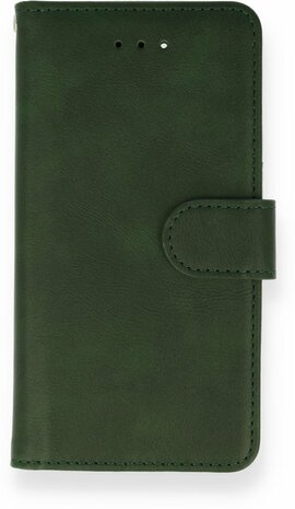 iPhone SE 2022-2020 - HQ Book Case &amp; Glas - Groen