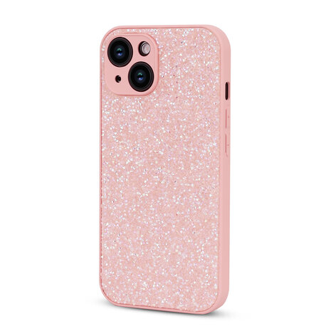 iPhone 13 - Diamant Glitter - Roze