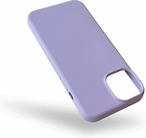 iPhone 14 - Microfiber Back Cover - Paars