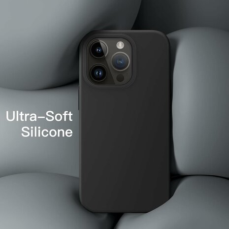 iPhone 15 Pro - Back Cover &amp; 2x Glas - Zwart