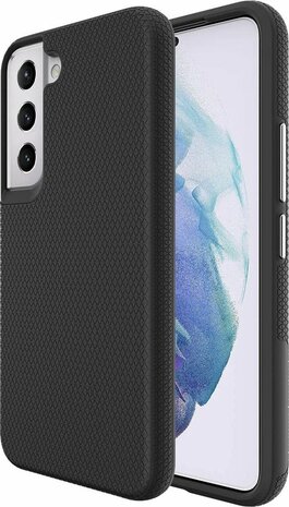 Samsung S22 Zwart - Anti Slip Matte Armor