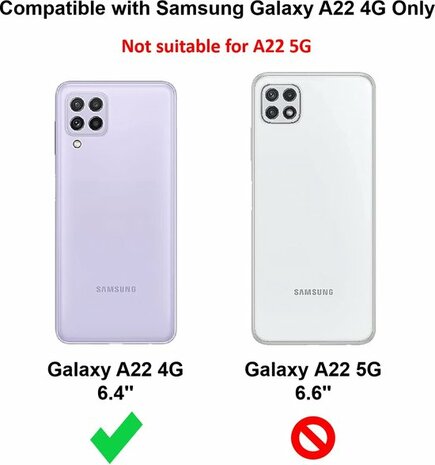 Samsung A22 4G - Anti-Shock - Transparant