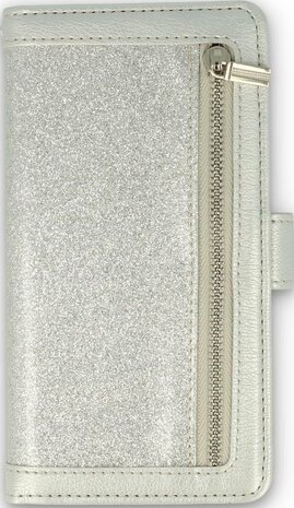 iPhone 11 Zilver - Rits Book Case