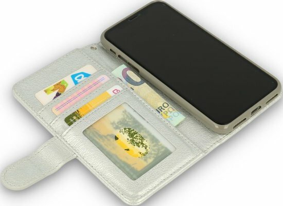 iPhone 11 Zilver - Rits Book Case