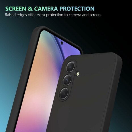 Samsung A16 - Liquid Back Cover - Zwart