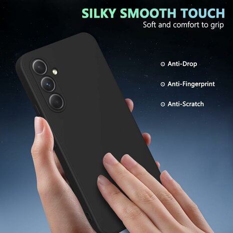 Samsung A16 - Liquid Back Cover - Zwart