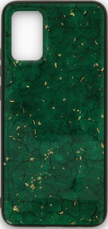Samsung A72 - Marmer Back Cover - Groen