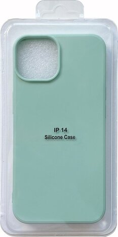 iPhone 14 - Microfiber Back Cover - Turquoise