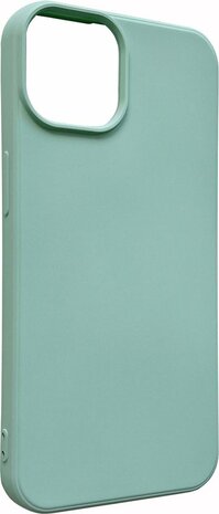 iPhone 14 - Microfiber Back Cover - Turquoise