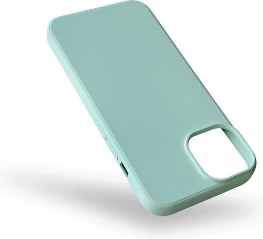 iPhone 14 - Microfiber Back Cover - Turquoise