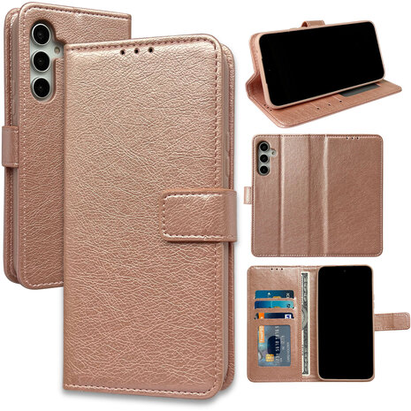 Samsung A54 Roségoud - Book Case