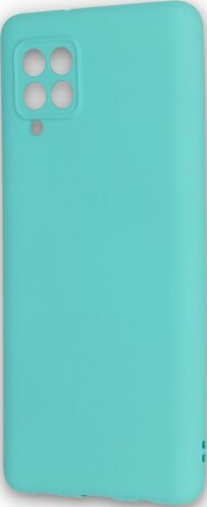 Samsung A22 5G - Siliconen Back Cover - Turquoise