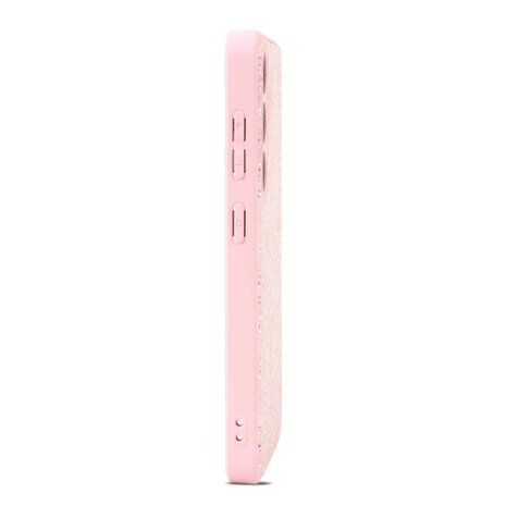 Samsung S25 - Roze - Diamant Glitter &amp; Privacy Glas