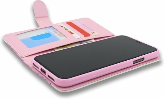 Samsung J6 Plus - Book Case met Rits - Bloemen &amp; Vlinders