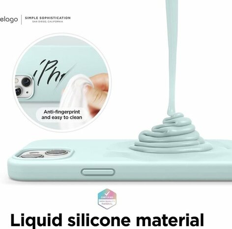 iPhone 13 - Back Cover &amp; 2x Full Glas - Turquoise
