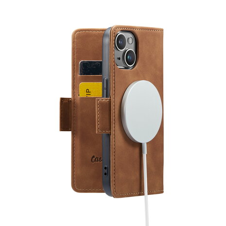 iPhone 15 Sienna Brown - Book Case